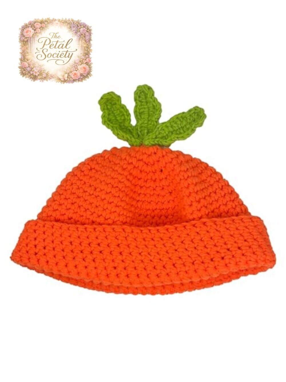 Hand Crochet Slouchy Bucket Hat & Chunky Cuff Beanie Set Acrylic